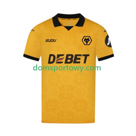 Koszulka Wolverhampton Wanderers Domowe Koszulki Piłkarskie 2025-2026 Krótki Rękaw